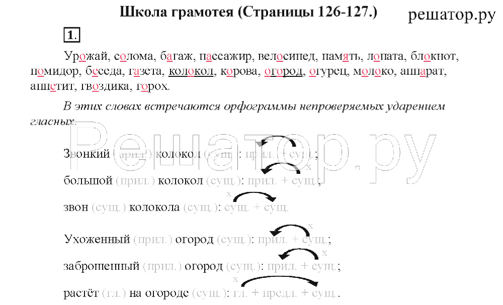 Русский язык третий класс страница 126. Русский язык 3 класс стр 126. Учебник по русскому языку 1 класс страница 126. Русский язык 3 класс 2 часть страница 126. Русский язык 3 класс 1 часть упражнение 126.