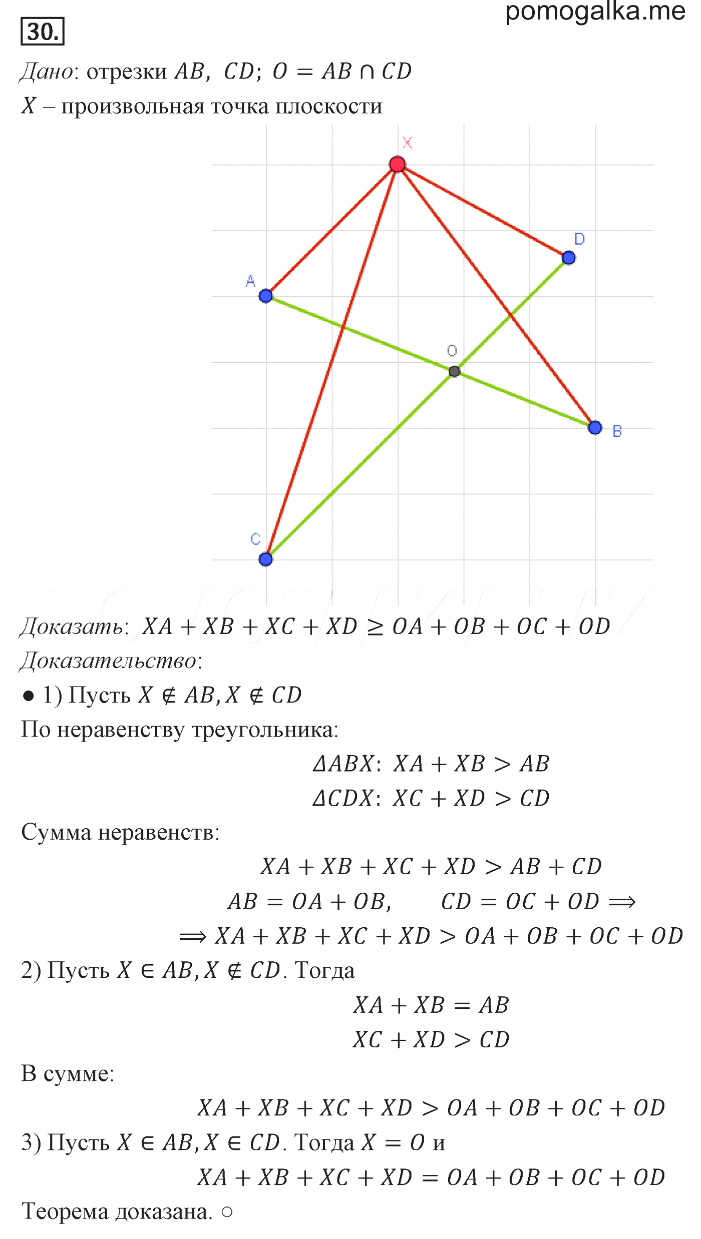 Геометрия погорелов 7 учебник