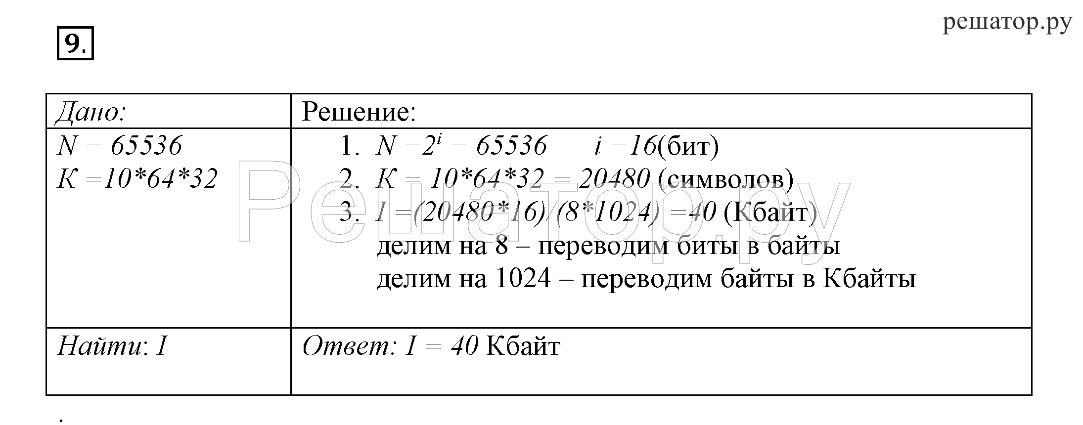 Циклы босова 8 класс